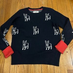Abercrombie bulldog sweater (early 2000s)